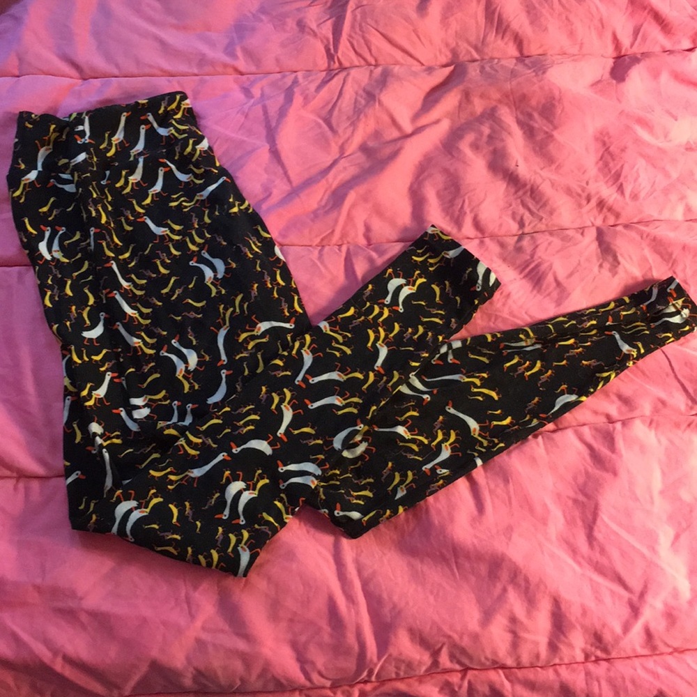 Lularoe Mom and Baby duck leggings